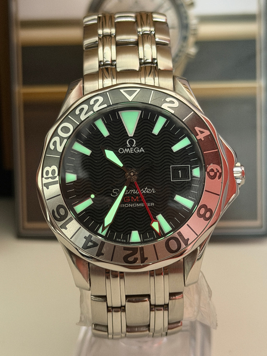Omega Seamster GMT