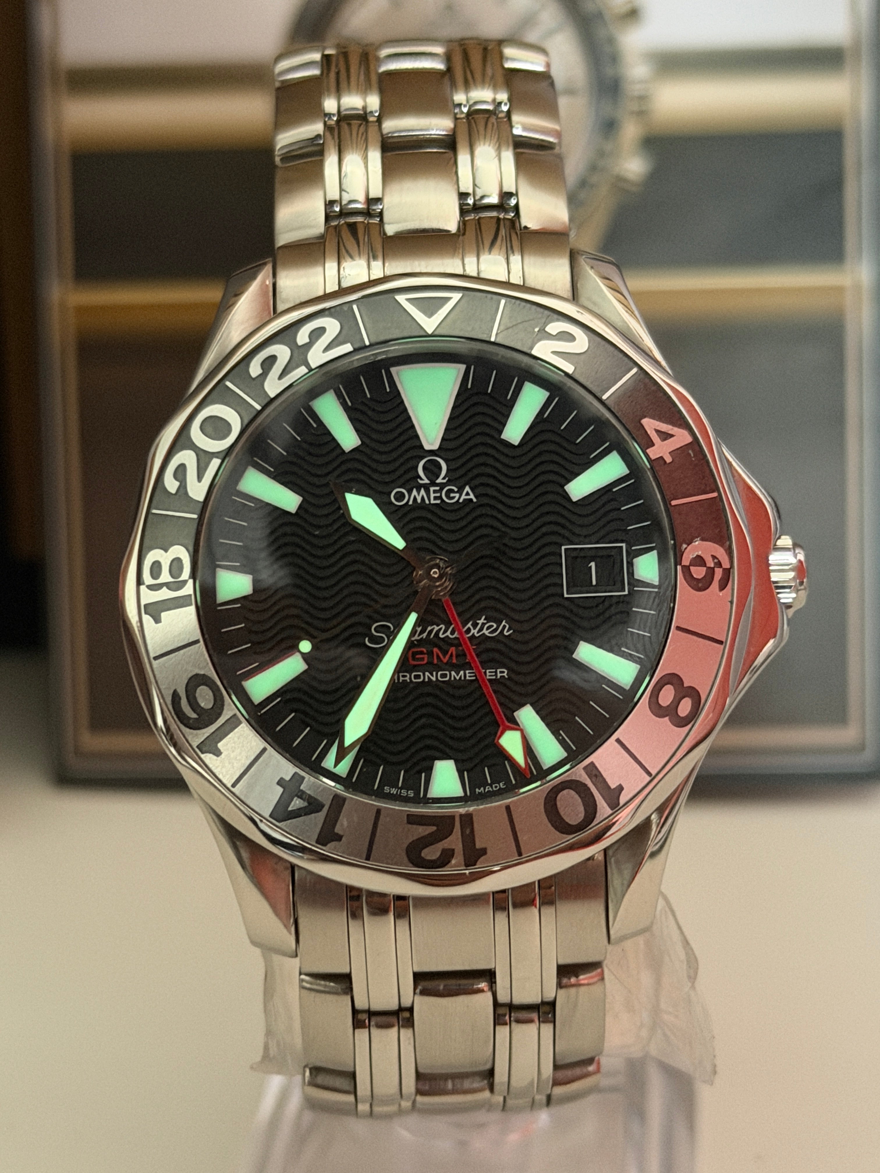 Omega Seamster GMT