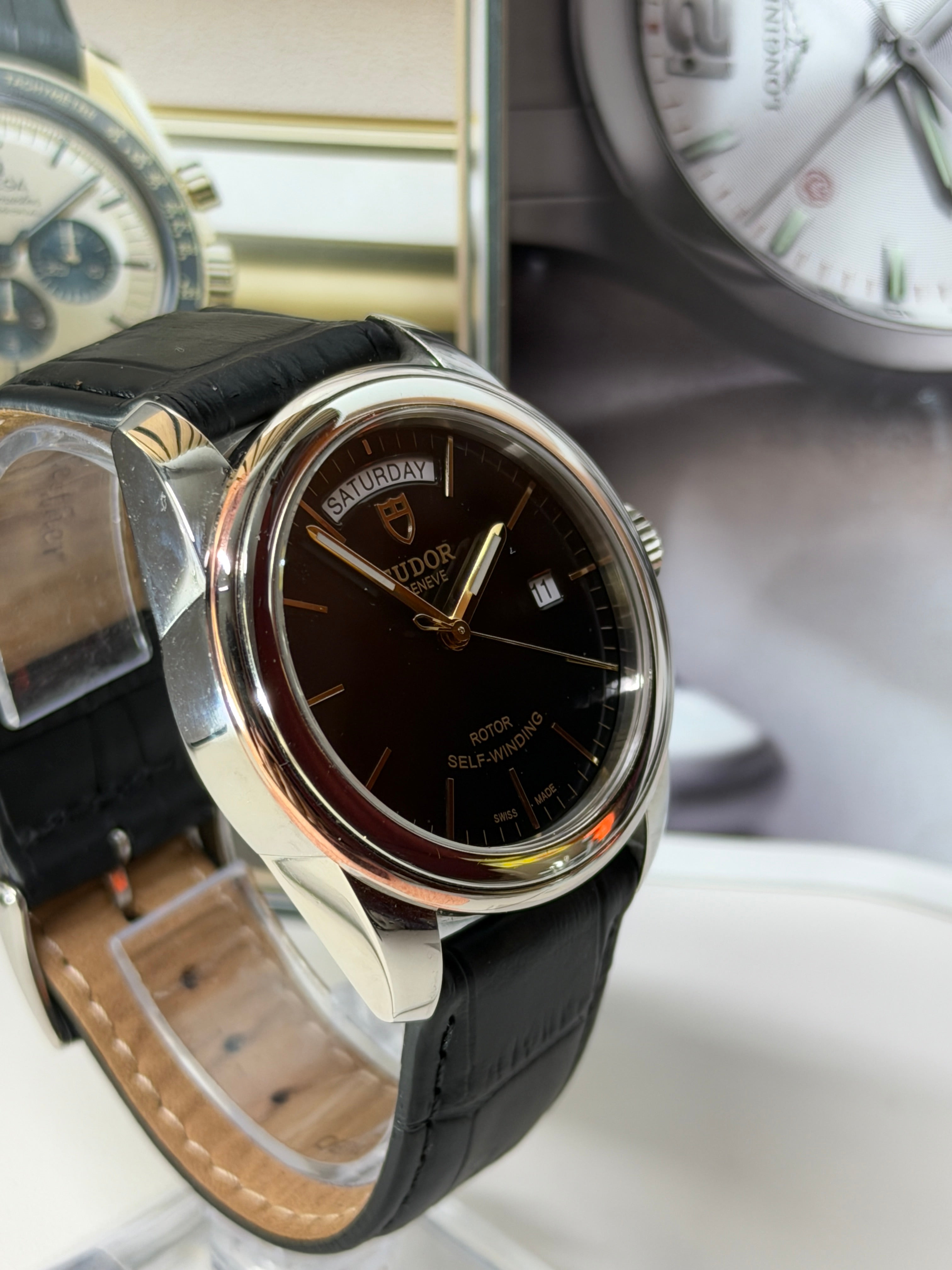 Tudor Glamour Day Date