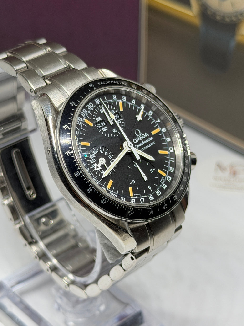 Omega Speedmaster Triple Calendar