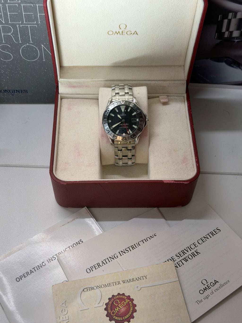 Omega Seamster GMT