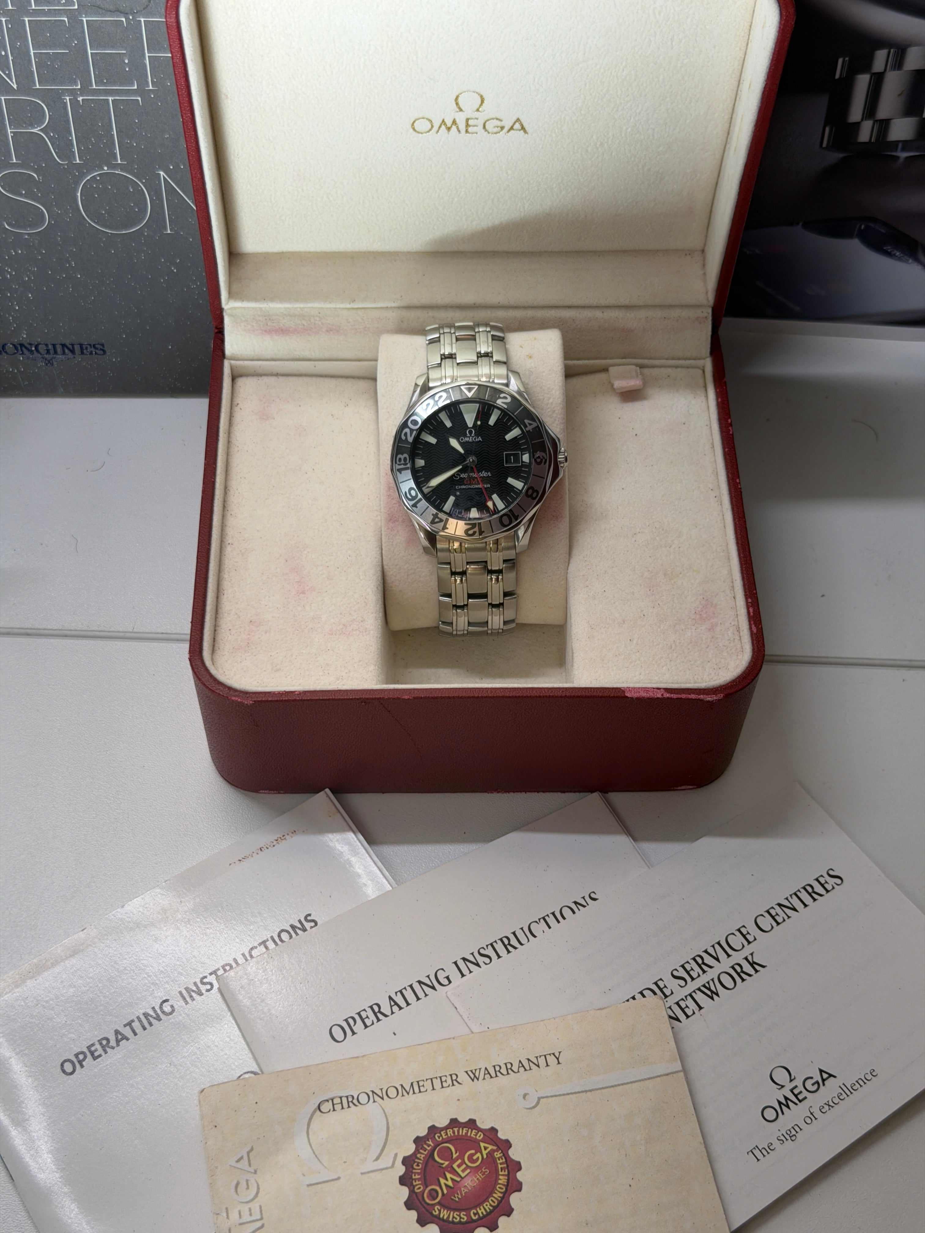 Omega Seamster GMT