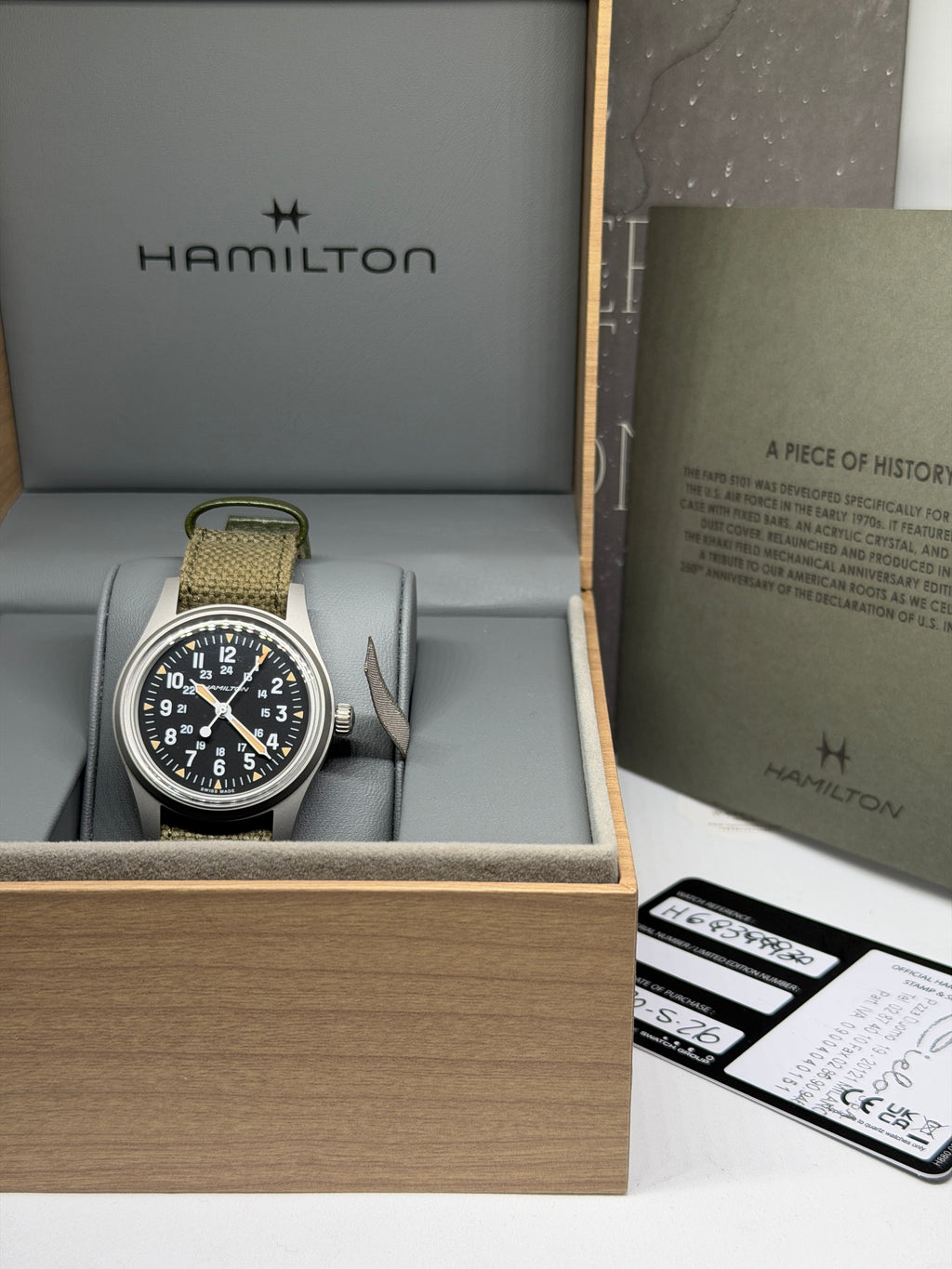 Hamilton Khaki Field 36